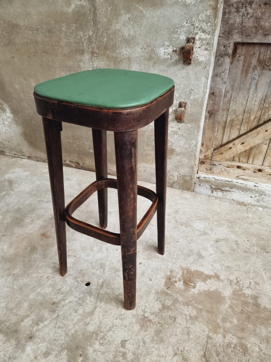 Old Thonet bar stool by Fischel